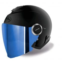 05hebl Airoh Blue Mirror Visor Pour Casque HELIOS