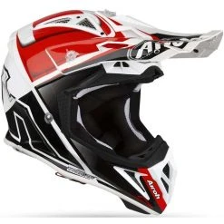 Casque Cross Enduro Airoh AVIATOR 2.2 CHECK Glossy Red -Airoh Soldes 2024 casque cross enduro airoh aviator 2 2 check glossy red 132294