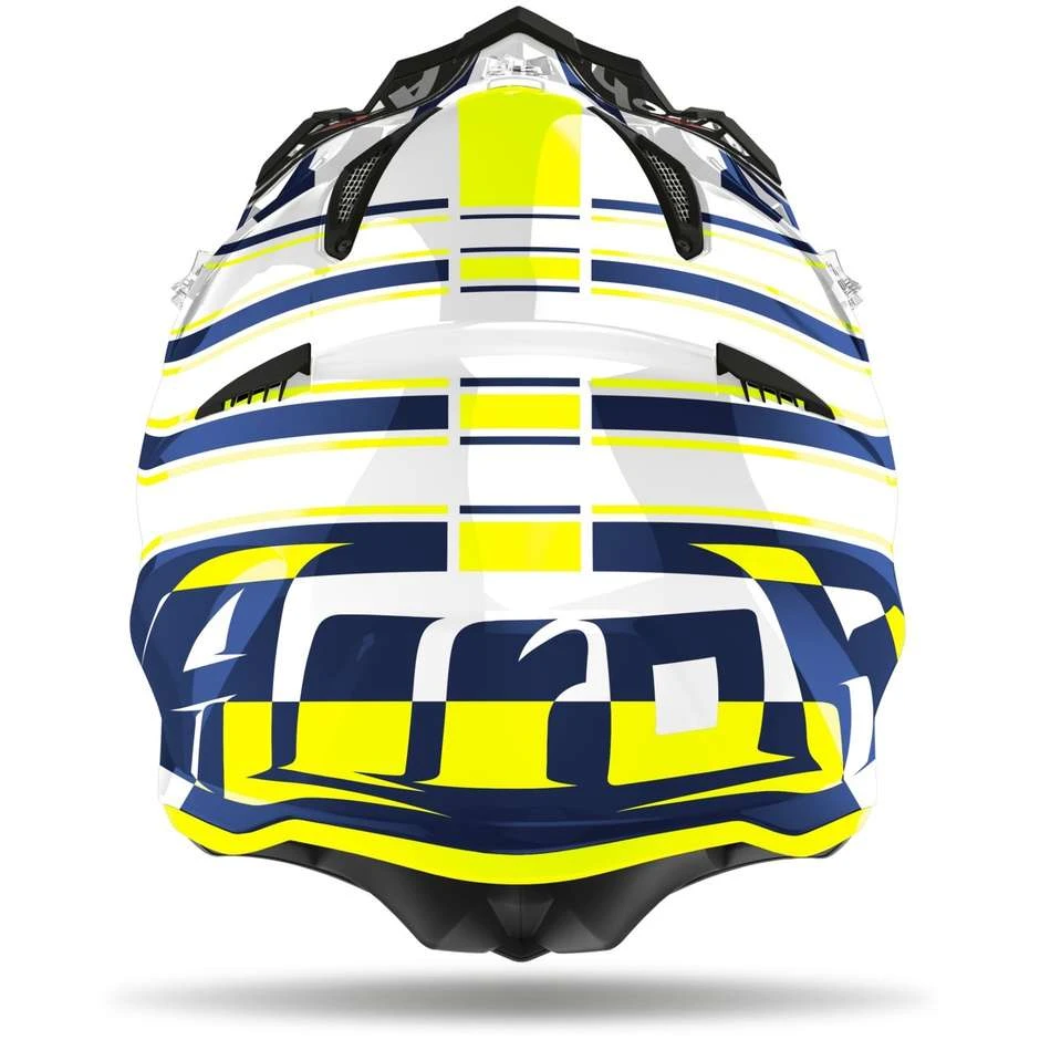 Casque De Moto Cross Enduro En Fibre Airoh AVIATOR ACE ART Glossy Blue 4 Casque De Moto Cross Enduro En Fibre Airoh AVIATOR ACE ART Glossy Blue – Image 2