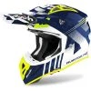 Casque De Moto Cross Enduro En Fibre Airoh AVIATOR ACE Glossy Blue Nemesis -Airoh Soldes 2024 casque de moto cross enduro en fibre airoh aviator ace glossy blue nemesis 131036