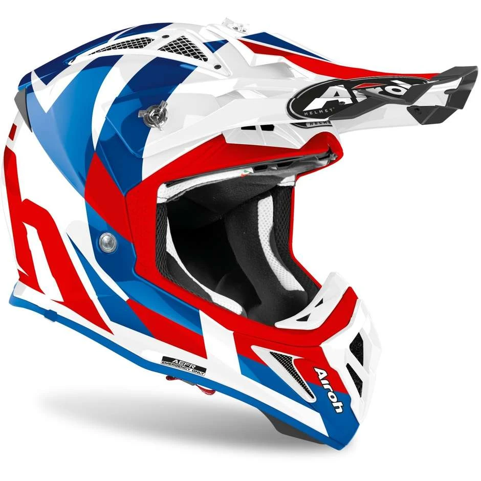 Casque De Moto Cross Enduro En Fibre Airoh AVIATOR ACE Trick Glossy Blue 4 Casque De Moto Cross Enduro En Fibre Airoh AVIATOR ACE Trick Glossy Blue – Image 2