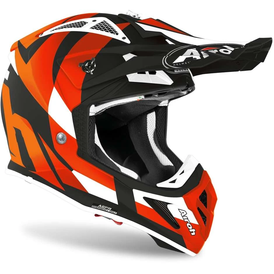 Casque De Moto Cross Enduro En Fibre Airoh AVIATOR ACE Trick Matt Orange 5 Casque De Moto Cross Enduro En Fibre Airoh AVIATOR ACE Trick Matt Orange – Image 3
