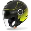 Casque De Moto Double Visière Jet Airoh HELIOS Map Matt Yellow -Airoh Soldes 2024 casque de moto double visiere jet airoh helios map matt yellow 130994