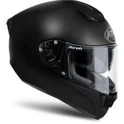 Casque De Moto Intégral à Double Visière Airoh ST 501 Couleur Noir Mat -Airoh Soldes 2024 casque de moto integral a double visiere airoh st 501 couleur noir mat 125534