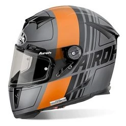 Casque De Moto Intégral Airoh GP 500 Scrape Matt Orange