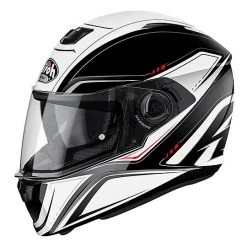 Casque De Moto Intégral Airoh Storm Double Visor Color White Sprinter