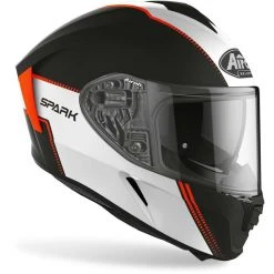 Casque De Moto Intégral Double Visière Airoh SPARK Flow Matt Orange 7 Casque De Moto Intégral Double Visière Airoh SPARK Flow Matt Orange -Airoh Soldes 2024 casque de moto integral double visiere airoh spark flow matt orange 131110
