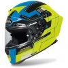 Casque De Moto Intégral En Fibre Airoh GP550 S Challenge Blue Matt Yellow -Airoh Soldes 2024 casque de moto integral en fibre airoh gp550 s challenge blue matt yellow 131989
