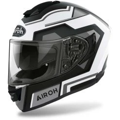 Casque De Moto Intégral En Fibre Airoh ST 501 Carré Noir Mat