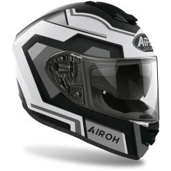 Casque De Moto Intégral En Fibre Airoh ST 501 Carré Noir Mat -Airoh Soldes 2024 casque de moto integral en fibre airoh st 501 carre noir mat 132033