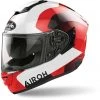 Casque De Moto Intégral En Fibre Airoh ST 501 Glossy Red Dock -Airoh Soldes 2024 casque de moto integral en fibre airoh st 501 glossy red dock 132022