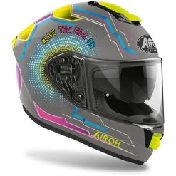 Casque De Moto Intégral En Fibre Airoh ST 501 Power Matt 7 Casque De Moto Intégral En Fibre Airoh ST 501 Power Matt -Airoh Soldes 2024 casque de moto integral en fibre airoh st 501 power matt 132027