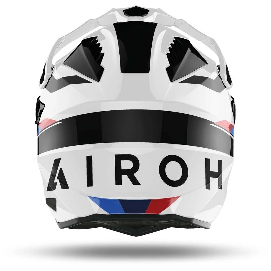 Casque De Moto Intégral On-Off Touring Airoh COMMANDER Skill Glossy White 4 Casque De Moto Intégral On-Off Touring Airoh COMMANDER Skill Glossy White – Image 2