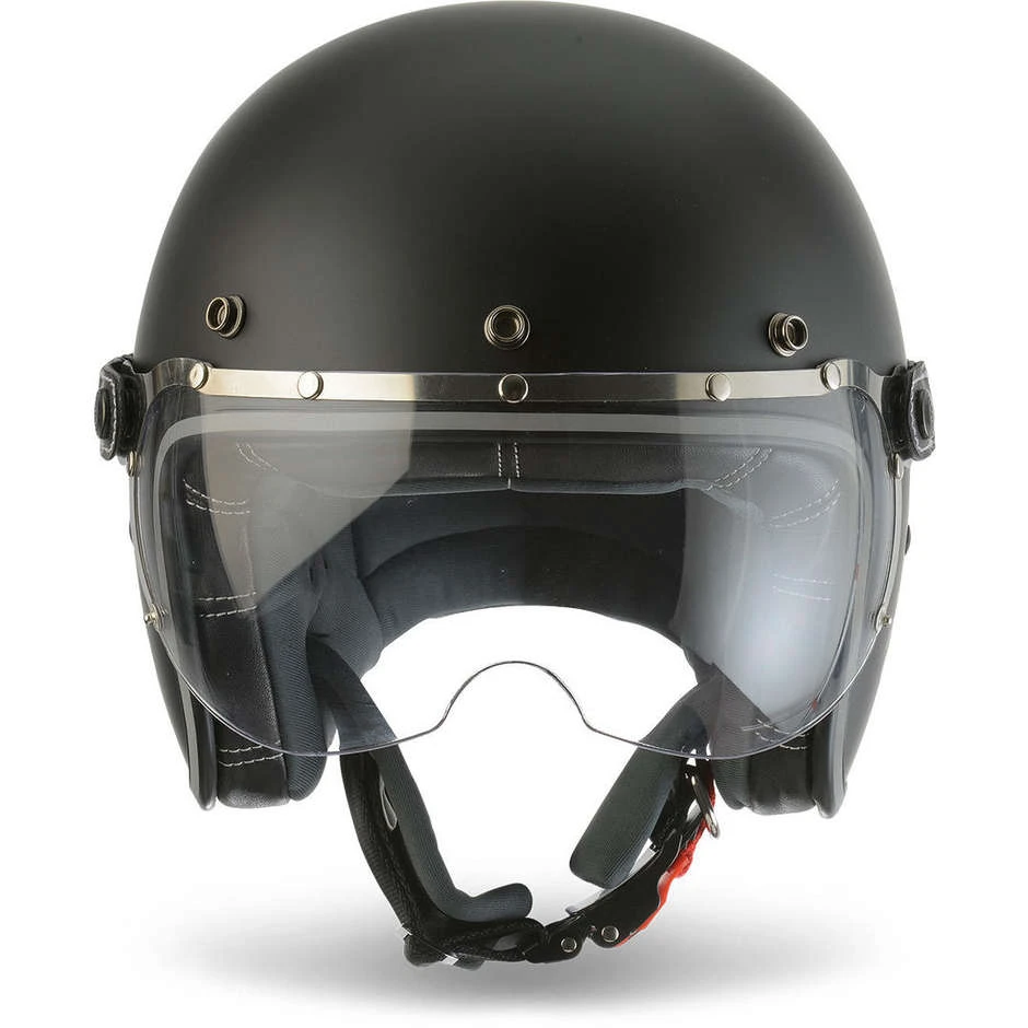 Casque De Moto Jet Custom Airoh Garage Color Matt Black 4 Casque De Moto Jet Custom Airoh Garage Color Matt Black – Image 2