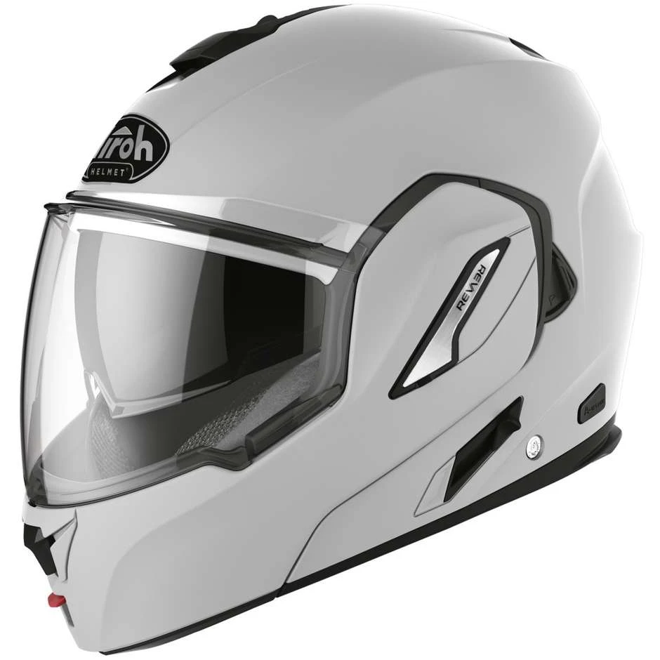 Casque De Moto Modulaire Double Homologation P / J Airoh REV 19 Couleur Béton Gris Mat 4 Casque De Moto Modulaire Double Homologation P / J Airoh REV 19 Couleur Béton Gris Mat – Image 2