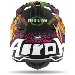 Casque Enfant Moto Cross Enduro Airoh WRAAP YOUTH Pin Up Opaque -Airoh Soldes 2024 casque enfant moto cross enduro airoh wraap youth pin up opaque 130743