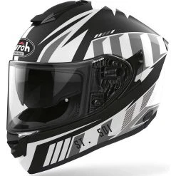 Casque Intégral Double Visière Moto Airoh ST 501 BLADE Matt White
