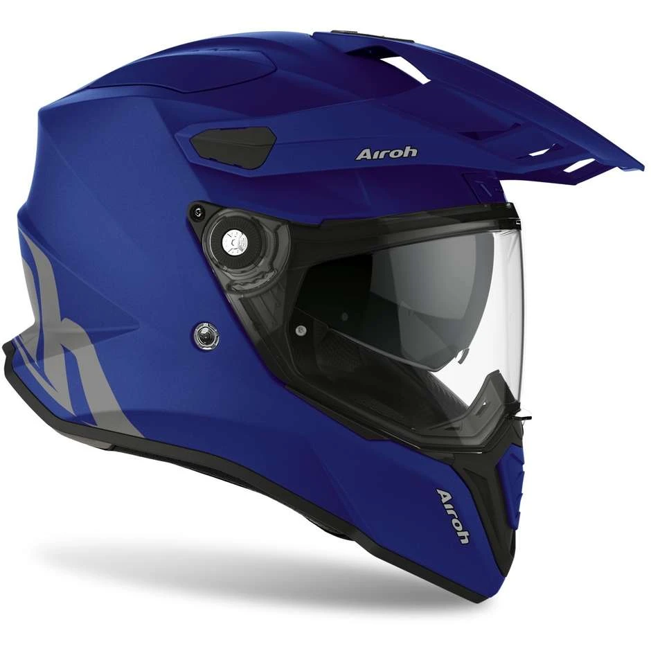 Casque Intégral On-Off Moto Touring Airoh COMMANDER Matt Blue Color 5 Casque Intégral On-Off Moto Touring Airoh COMMANDER Matt Blue Color – Image 3