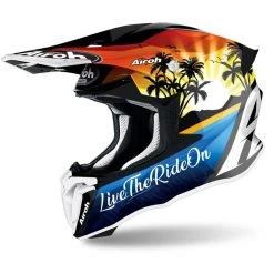 Casque Moto Cross Enduro Airoh TWIST 2.0 LAZYBOY Glossy