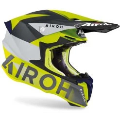 Casque Moto Cross Enduro Airoh TWIST 2.0 Lift Jaune Mat -Airoh Soldes 2024 casque moto cross enduro airoh twist 2 0 lift jaune mat 131901