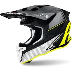 Gazebo Parts Direct Sales Store 33 Casque Moto Cross Enduro Airoh TWIST 2.0 TECH Jaune Mat
