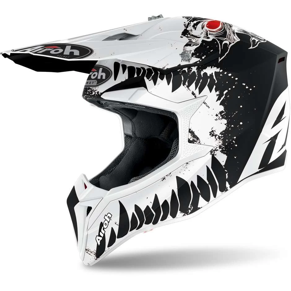 Casque Moto Cross Enduro Airoh WRAAP Beast Opaque 3 Casque Moto Cross Enduro Airoh WRAAP Beast Opaque