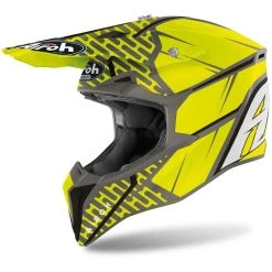 Casque Moto Cross Enduro Airoh WRAAP Idol Matt Anthracite