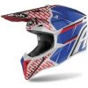 Casque Moto Cross Enduro Airoh WRAAP Idol Rouge Bleu Brillant -Airoh Soldes 2024 casque moto cross enduro airoh wraap idol rouge bleu brillant 131930