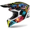 Casque Moto Cross Enduro Airoh WRAAP Lollipop Glossy -Airoh Soldes 2024 casque moto cross enduro airoh wraap lollipop glossy 131932