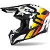 Casque Moto Cross Enduro En Fibre HPC Airoh AVIATOR 3 Rainbow Blanc -Airoh Soldes 2024 casque moto cross enduro en fibre hpc airoh aviator 3 rainbow blanc 107300