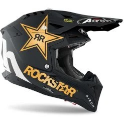 Casque Moto Cross Enduro En Fibre HPC Airoh AVIATOR 3 RockStar 22 Opaque -Airoh Soldes 2024 casque moto cross enduro en fibre hpc airoh aviator 3 rockstar 22 opaque 131946