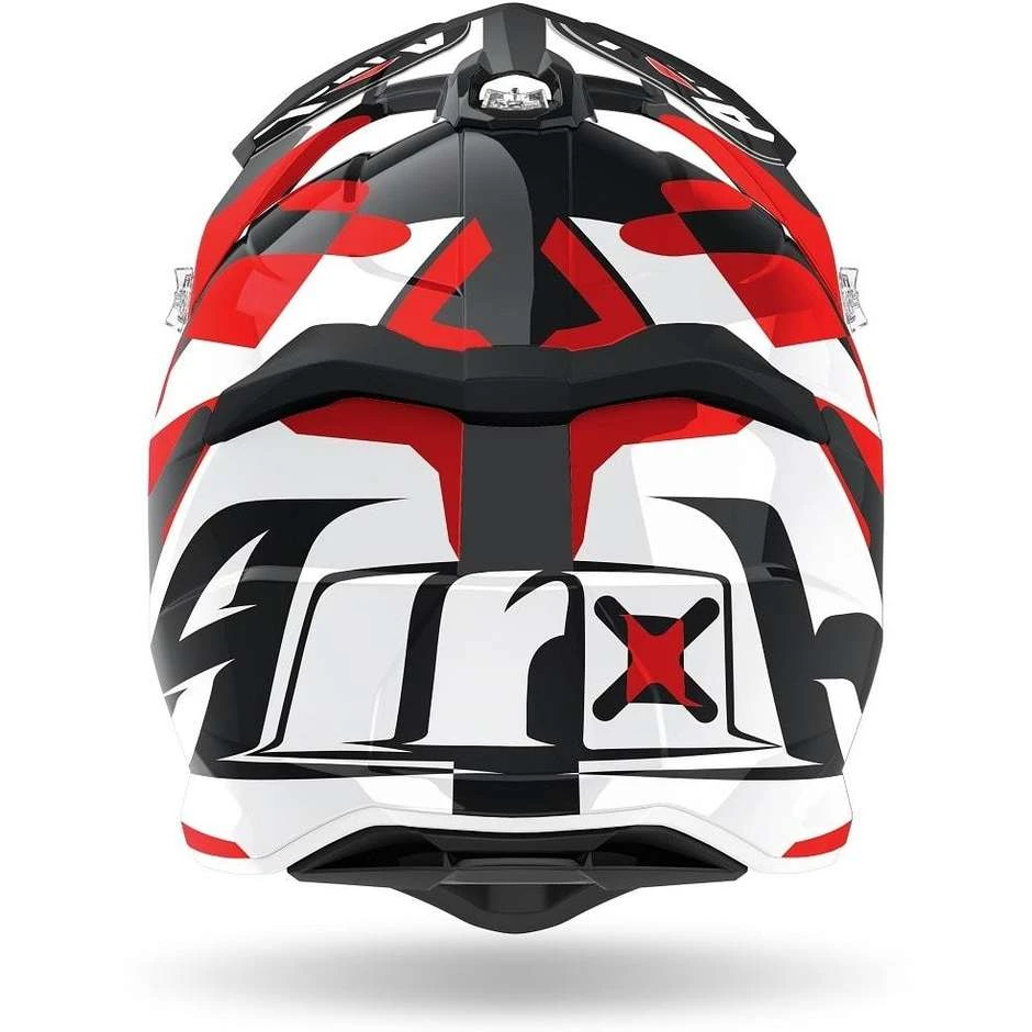 Casque Moto Cross Enduro En Fibre HPC Airoh STRYCKER XXX Glossy Red 4 Casque Moto Cross Enduro En Fibre HPC Airoh STRYCKER XXX Glossy Red – Image 2