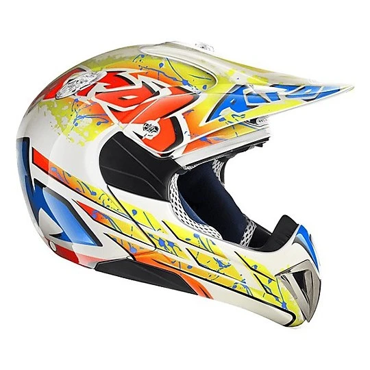 Casque Moto Cross Junior Airoh MR Cross Carnival 4 Casque Moto Cross Junior Airoh MR Cross Carnival – Image 2