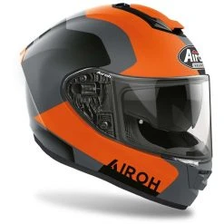 Casque Moto Intégral Airoh Fibre ST 501 Dock Orange Mat -Airoh Soldes 2024 casque moto integral airoh fibre st 501 dock orange mat 132039