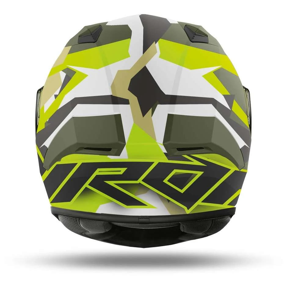 Casque Moto Intégral Airoh VALOR Army Mat 4 Casque Moto Intégral Airoh VALOR Army Mat – Image 2