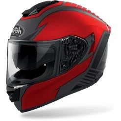 Casque Moto Intégral Double Visière Airoh ST 501 TYPE Rouge Mat
