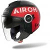 Casque Moto Jet Double Visière Airoh HELIOS Up Noir Mat -Airoh Soldes 2024 casque moto jet double visiere airoh helios up noir mat 132015
