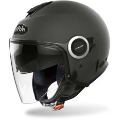 Casque Moto Jet Double Visor Airoh HELIOS Anthracite Matt Color