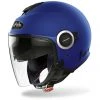Casque Moto Jet Double Visor Airoh HELIOS Couleur Concrete Matt Blue -Airoh Soldes 2024 casque moto jet double visor airoh helios couleur concrete matt blue 130983