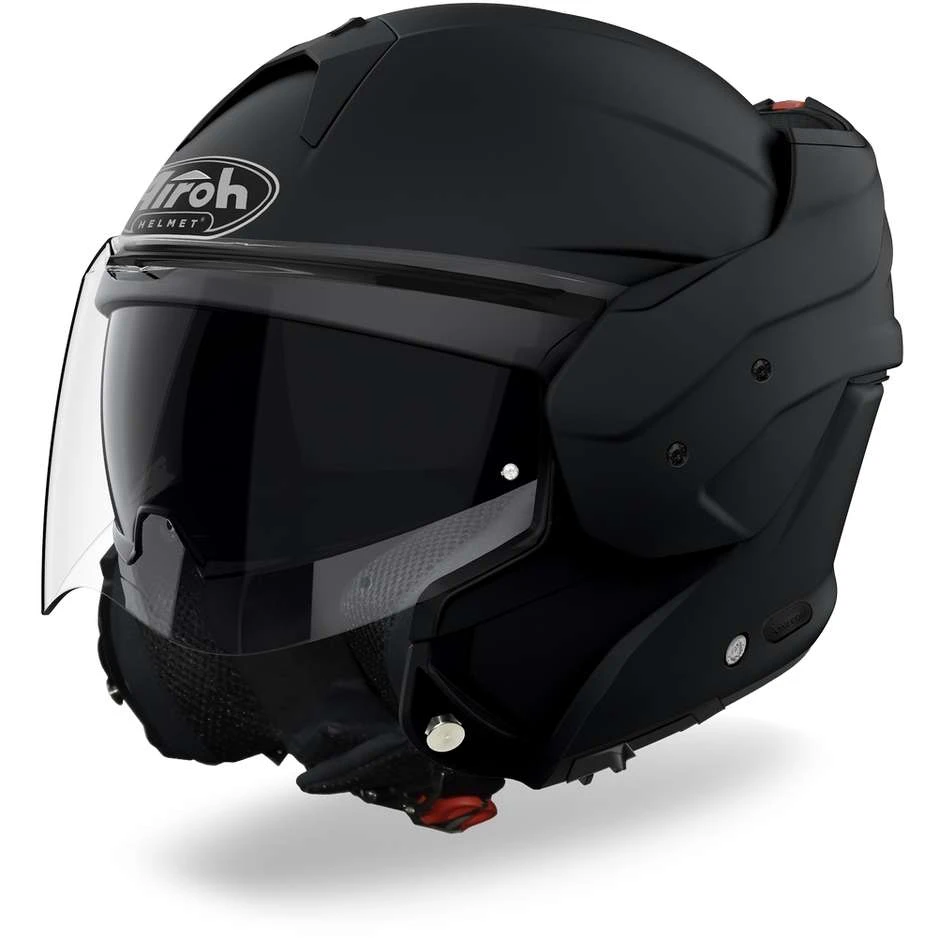 Casque Moto Modulaire Double Homologation P/J Airoh MATHISSE Couleur Noir Mat 3 Casque Moto Modulaire Double Homologation P/J Airoh MATHISSE Couleur Noir Mat