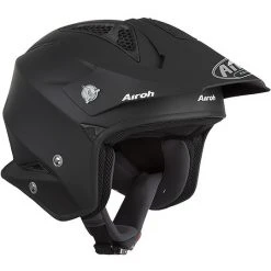 Casque Moto Trial Tout Terrain Airoh TRR S Color Noir Mat -Airoh Soldes 2024 casque moto trial tout terrain airoh trr s color noir mat 71588